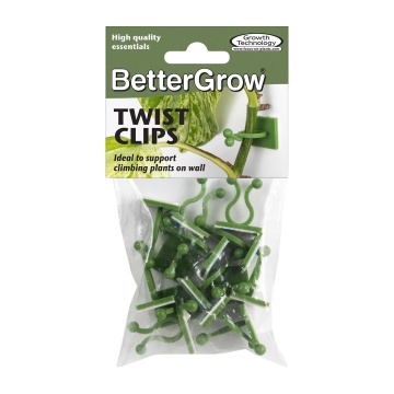 Cleme pentru fixare plante BetterGrow Twist Clips - clipsuri decorative pentru susținerea tulpinilor