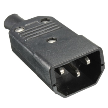 Conector IEC de alimentare - Tată
