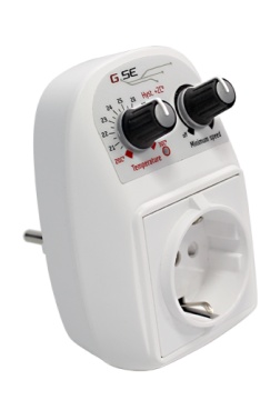 Controlerul de temperatură și viteză minimă GSE 5A - regulator pentru ventilatoare de evacuare de până la 1150W
