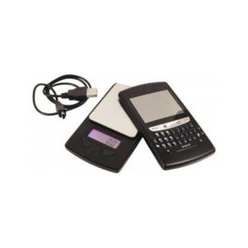 FUZION BL BLACKBERRY DIGITAL SCALE - cântar digital de precizie 500 g x 0,1 g cu baterie reîncărcabilă USB