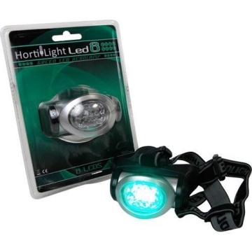 Lanternă led de cap cu lumină verde - HortiLight