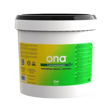 ONA Gel Lemongrass 3,8 kg - Neutralizator de mirosuri cu aromă de iarbă de lămâie