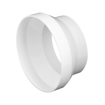 Reducție PVC ⌀150-125mm - conector pentru țevi de ventilație