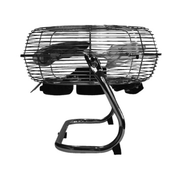 Ventilator de circulație pentru podea cu trei viteze RAM - ventilator metalic cromat - Img 2