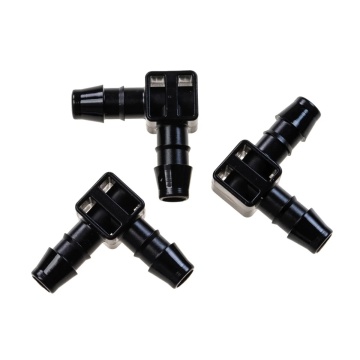 BLUMAT Pachet 3 coturi 90° / 8MM - conector cot pentru furtun de irigare de 8 mm