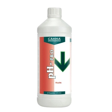 CANNA pH- Pro Grow 1l – corector pentru scăderea pH-ului soluției nutritive