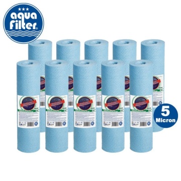 Filtru mecanic antibacterian FCPS5-AB cu nanoargint Bacinix, 250/350l pe zi