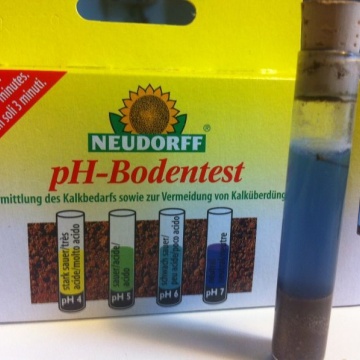 Kit test pH sol Neudorff