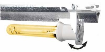 Reflector Mediu deschis anodizat cu dulie E40 - Azerwing PrimaKlima