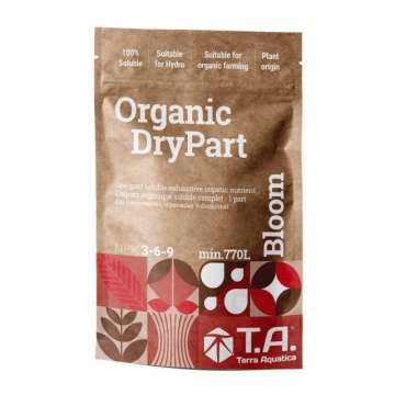 Terra Aquatica Organic DryPart Bloom 0.5kg - îngrășământ pulbere pentru înflorire și fructificare