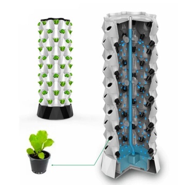 Turn aeroponic heavy-duty cu 14 niveluri – pentru 112 plante