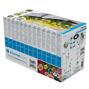 BLUMAT  - sistem automat de irigare cu alimentare de la robinet pentru 40 de plante