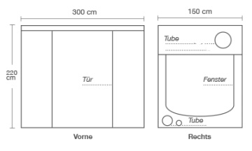 Cort de cultivare HOMEbox Ambient R300+