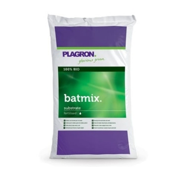 PLAGRON BAT MIX 50L - substrat organic prefertilizat cu guano de lilieci pentru înflorire și creștere viguroasă