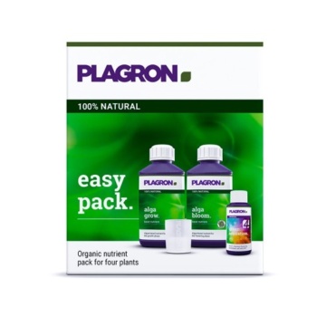 Plagron Easy Pack Alga 100% Natural - pachet de îngrășăminte organice pentru creștere și înflorire
