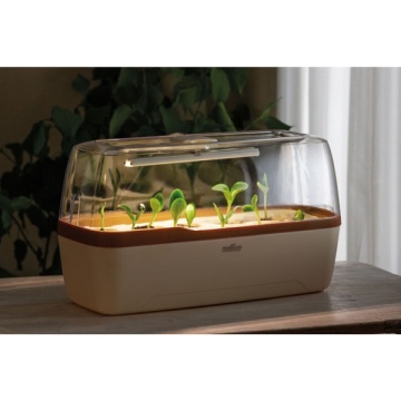 SERA INTELIGENTA CU LED 41x17x23cm - mini-seră compactă cu iluminare LED integrată