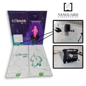 Vanguard LED Cosmos - Panouri led cu spectru dual pentru creștere și înflorire - Img 8