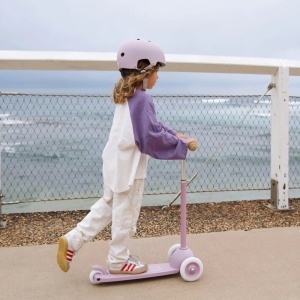 Banwood Eco Trotinet za decu - Lavender - Img 2