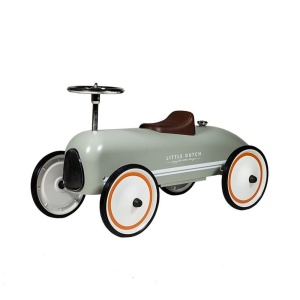 Dečija guralica Retro Roller - Little Dutch, maslinasta