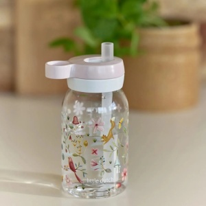 Flašica sa slamkom 450 ml, roze - Fairy Garden - Img 3