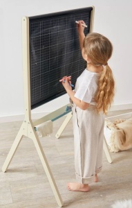 Janod Magnetna Dvostrana Tabla Klasik sa Kredama - Img 2