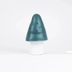 Mala lampa – Pečurka, natural teal