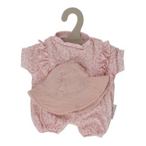 Odeća za lutku bebu - Kombinezon Pink Floral