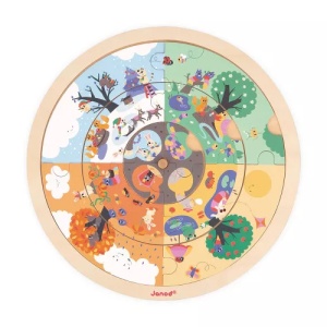 Puzzle Opažanja Vreme Godišnja Doba Bašta - Img 3