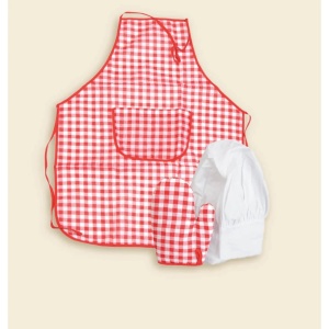 Set za male kuvare – kecelja, rukavica i kapa