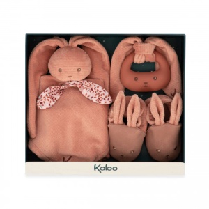Kaloo poklon set za bebe – Zeka, terakota