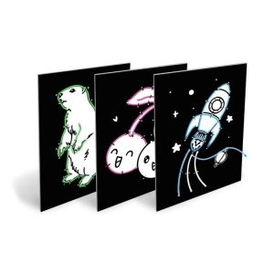Kidy Wolf KIDYNEON PACK – Kreativni set za svetleću zidnu dekoraciju - Img 4