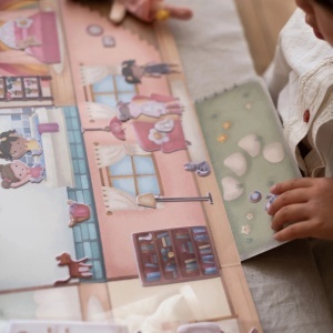 Knjiga sa Nalepnicama Rosina Kuća: Ulepšajte Bajku - Img 4