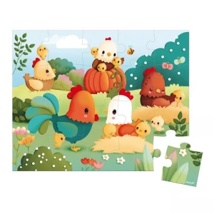 Puzzle Farma 20 delova sa koferom - Img 2