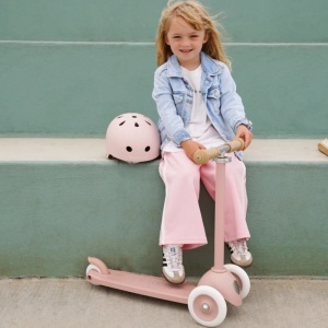 Banwood Eco Trotinet za decu - Dusty Rose - Img 6