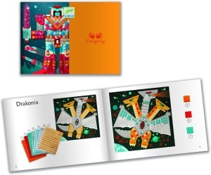 Djeco Kreativni Set Mozaik: Svemirska Bitka - Img 4
