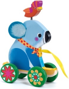 Drvena Igračka na Povlačenje - Koala Otto
