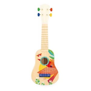 GIOIA Ukulele - Drvena Muzička Igračka za Decu