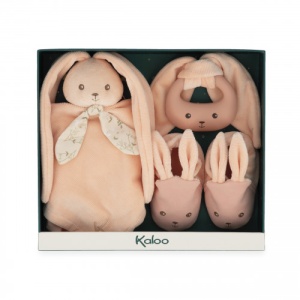 Kaloo poklon set za bebe – Zeka, peach