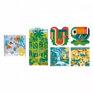 Kreativni set sa stikerima i dekoracijama - Tema Džungla - Img 11