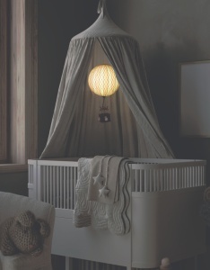 LED Lampa Travels Light - Plavi Balon sa Zvezdama - Img 3