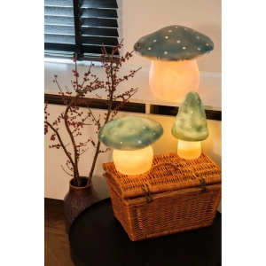 Mala lampa – Pečurka, natural teal - Img 5
