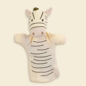 Plišana igračka za ruku - Zebra - Img 2