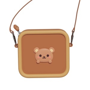Dečija silikonska torbica - Zoo bags Meda