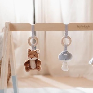Drveni Baby Gym "Forest Friends": Učenje i Zabava za Najmlađe - Img 11