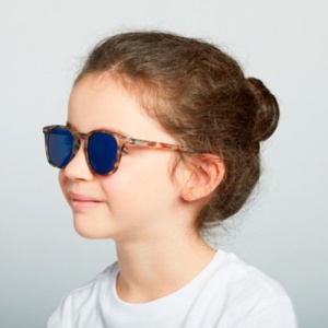IZIPIZI Sun Junior E Blue Tortoise Mirror - Naočare za decu - Img 2