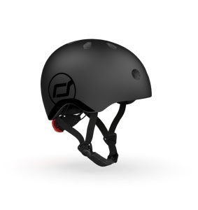 Kaciga za decu Scoot and Ride Black XXS-S