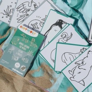 KidyWolf Dodatne karte za LCD Notes - Životinje & Okean - Img 5