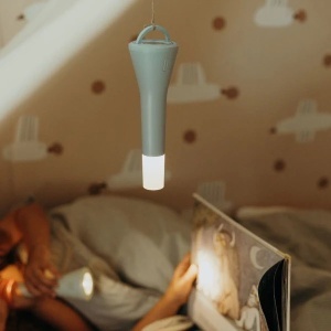 KidyWolf Multifunkcionalna Lampa za Decu - Kidyflashlight 3u1 (Plava) - Img 2