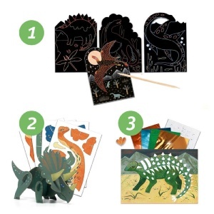 Kreativni set 'Svet dinosaurusa' - 6 umetničkih aktivnosti - Img 2
