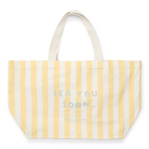 Little Dutch Torba za Plažu - Yellow Stripe